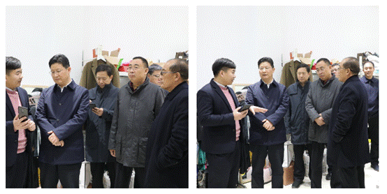 1月4日下午临沂市委副书记、市长孟庆斌莅临临谷电商科技创新孵化园调研。市、区领导李宗涛、王君师、沈如茂陪同。
